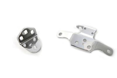 31-1052 - Chrome Top Motor Mount Set by V-Twin
