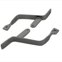 31-1206 - Bullet Style Tail Lamp Bracket Set Chrome by Paughco