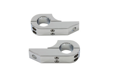 31-1254 - Footpeg Extender Clamp Set Chrome by V-Twin