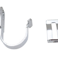 31-1457 - Hinged Exhaust Clamp Chrome by V-Twin