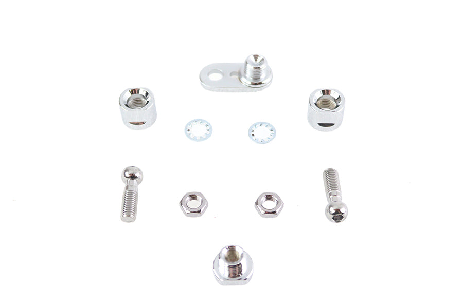 31-1644 - Turn Signal Swivel Assembly Kit Chrome by V-Twin