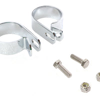 Chrome 1-7/8 inch Exhaust Clamp Set