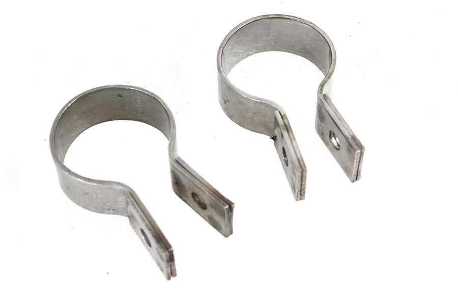 31-1731 - XL Muffler Clamp Stainless Steel by V-Twin