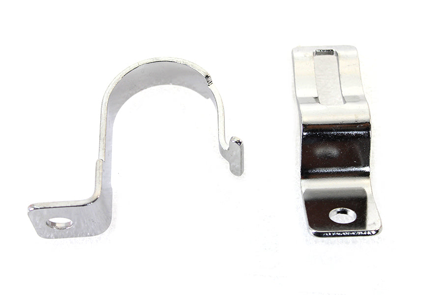 31-1737 - M8 Exhaust System Clamp Kit Chrome by V-Twin