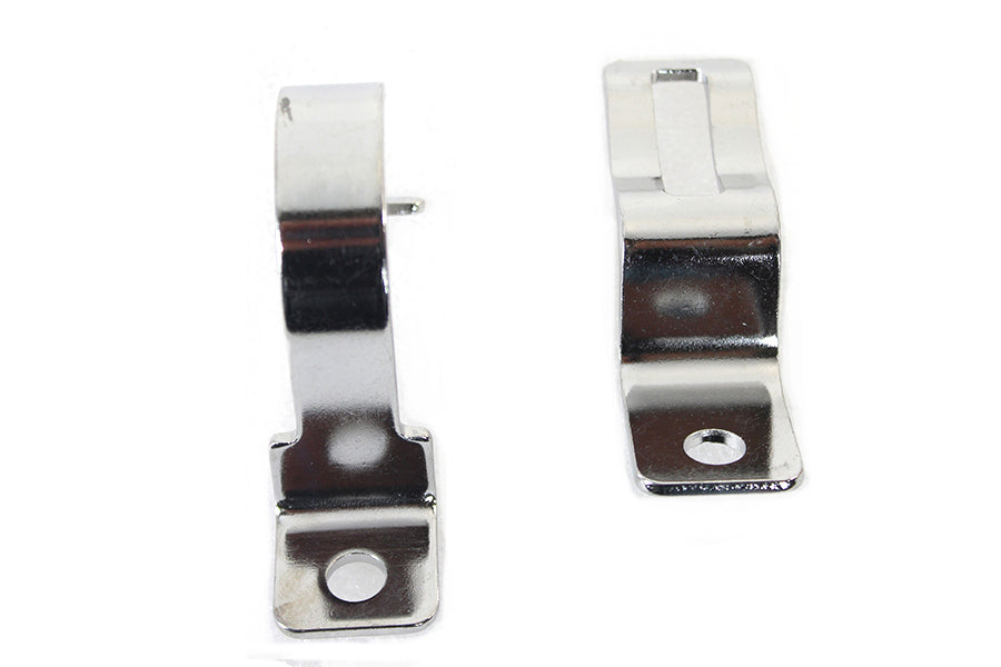 31-1737 - M8 Exhaust System Clamp Kit Chrome by V-Twin