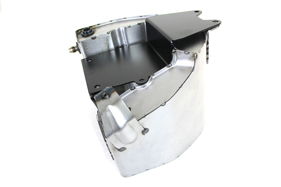 31-1741 - Horseshoe Oil Tank Base Black by V-Twin