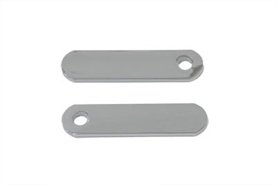31-2133 - Chrome 3 inch Universal Exhaust Strap Bracket by V-Twin