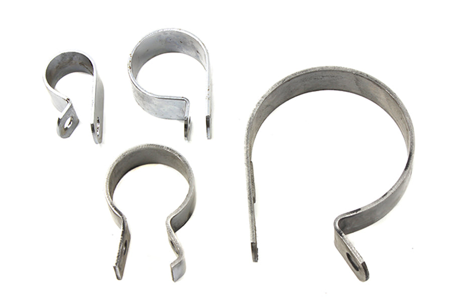 31-2143 - Stainless Steel Exhaust Clamp Kit by V-Twin
