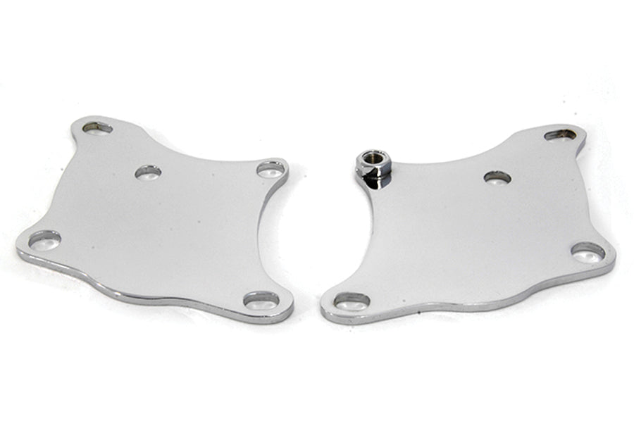 31-3978 - Chrome Front Lower Motor Mounts by V-Twin