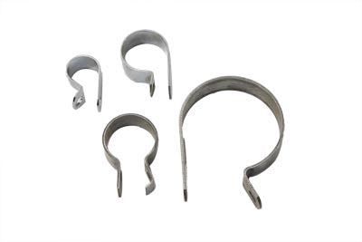 31-9002 - Chrome Exhaust Clamp Kit by V-Twin
