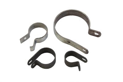 31-9005 - Parkerized Exhaust Clamp Kit by V-Twin