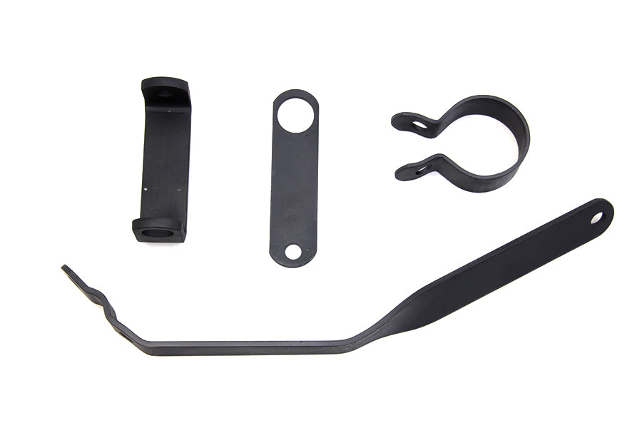 31-9010 - Parkerized Servi-Car Muffler Hanger Bracket Kit by V-Twin