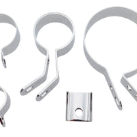 31-9012 - Chrome Exhaust Clamp Kit by V-Twin