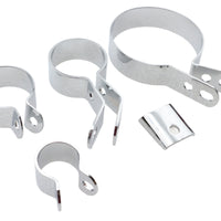 31-9012 - Chrome Exhaust Clamp Kit by V-Twin
