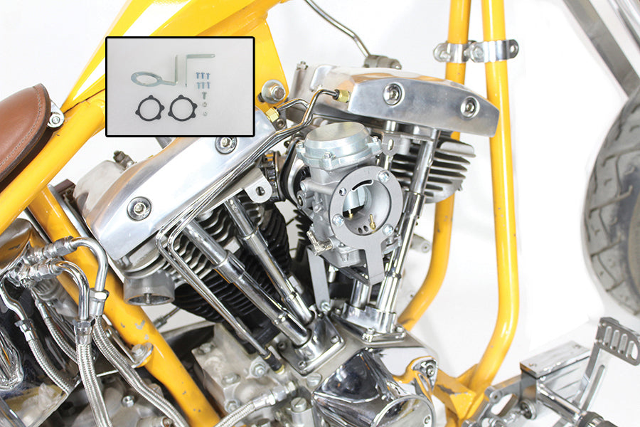 31-9900 - CV Carburetor Support Kit Zinc Plated by V-Twin