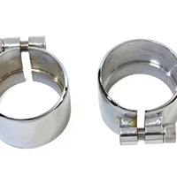 31-9920 - Chrome 1-3/4  Seamless Exhaust Clamp Set by V-Twin