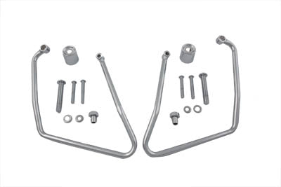 31-9924 - Chrome Saddlebag Support Set by V-Twin