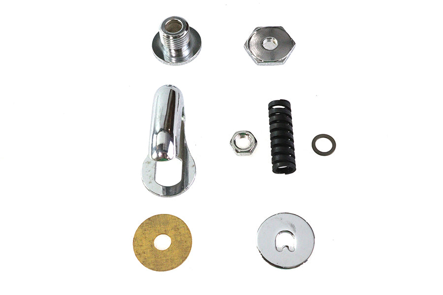 Upper Steering Damper Kit Chrome