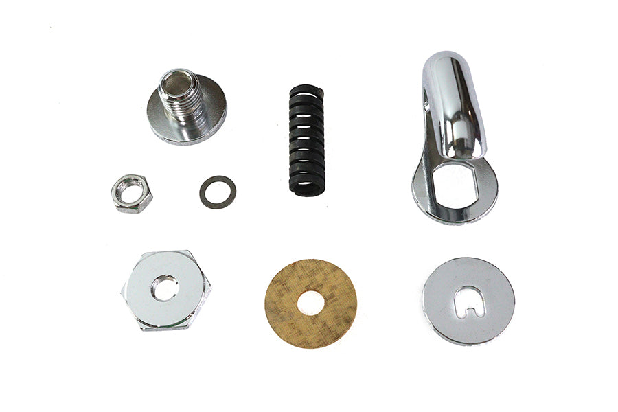 Upper Steering Damper Kit Chrome