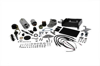 32-0009 - Prestolite Chrome Electric Starter Kit by Volt Tech