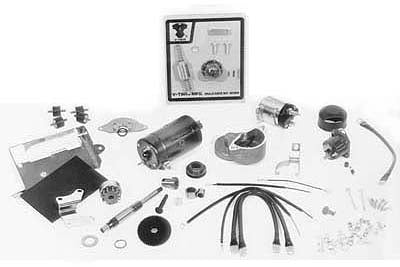 32-0010 - Prestolite Chrome Electric Starter Kit by Volt Tech