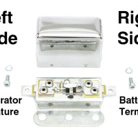 32-0067 - Chrome Look-A-Like 6 Volt 3-Brush Relay by Volt Tech
