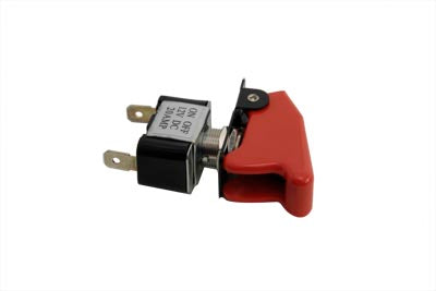 32-0188 - Toggle Switch 20 Amp with Red Cap by Volt Tech