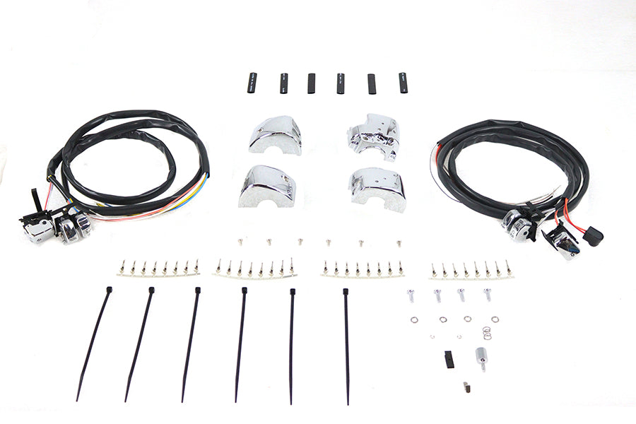 32-0276 - Handlebar Control Switch Housing Kit Chrome by Volt Tech