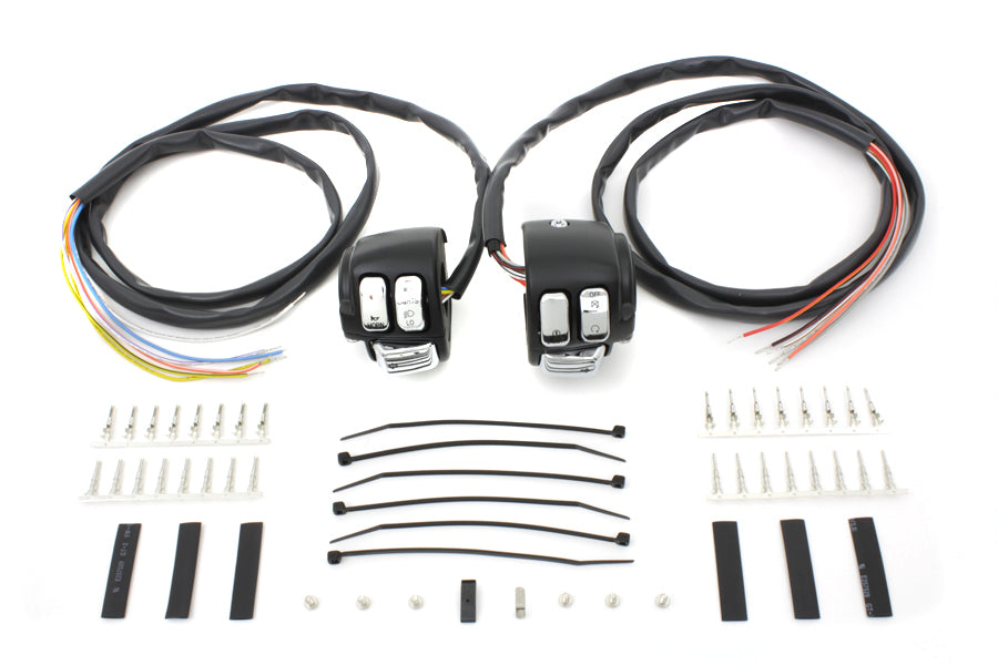 32-0279 - Handlebar Control Switch Housing Kit Black by Volt Tech