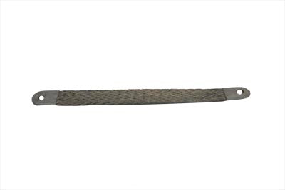 32-0324 - Battery Cable 9-1/2 inch Braided Flat Negative by V-Twin
