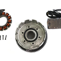 32-0473 - Alternator 19 Amp Charging System Kit Chrome by Volt Tech