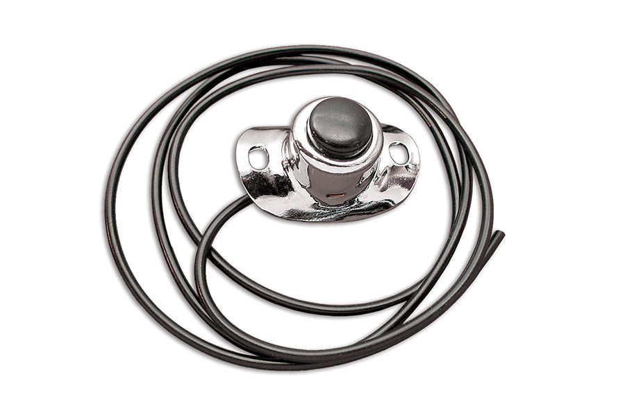 32-0557 - Chrome Handlebar Horn Button Switch by Volt Tech