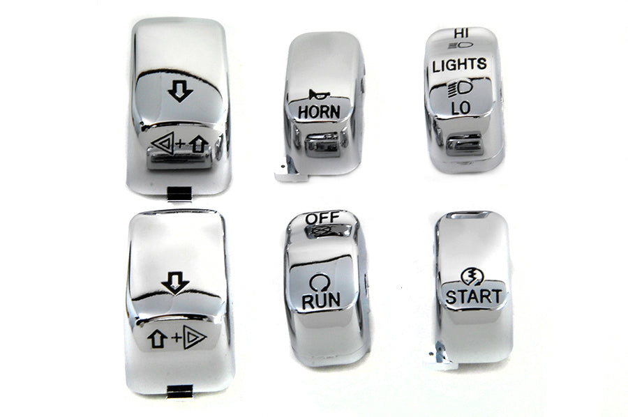 32-0562 - Chrome Switch Cover Set by Volt Tech