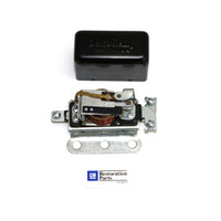 32-0631 - Black Replica 3-Brush Delco Remy Relay by V-Twin