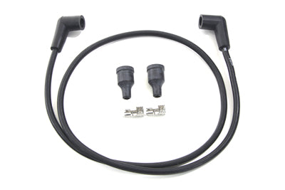 32-0696 - Black Copper Core 7mm Spark Plug Wire Kit by Volt Tech