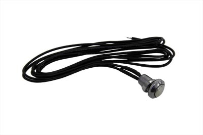 32-0867 - Mini Chrome Push Button Two-Wire Switch by Volt Tech
