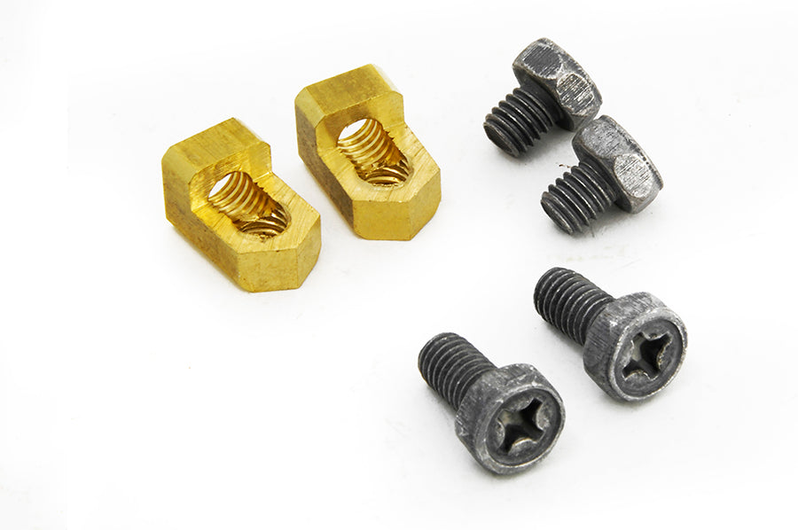 32-1024 - Brass Battery Terminal Adapter Kit by Volt Tech