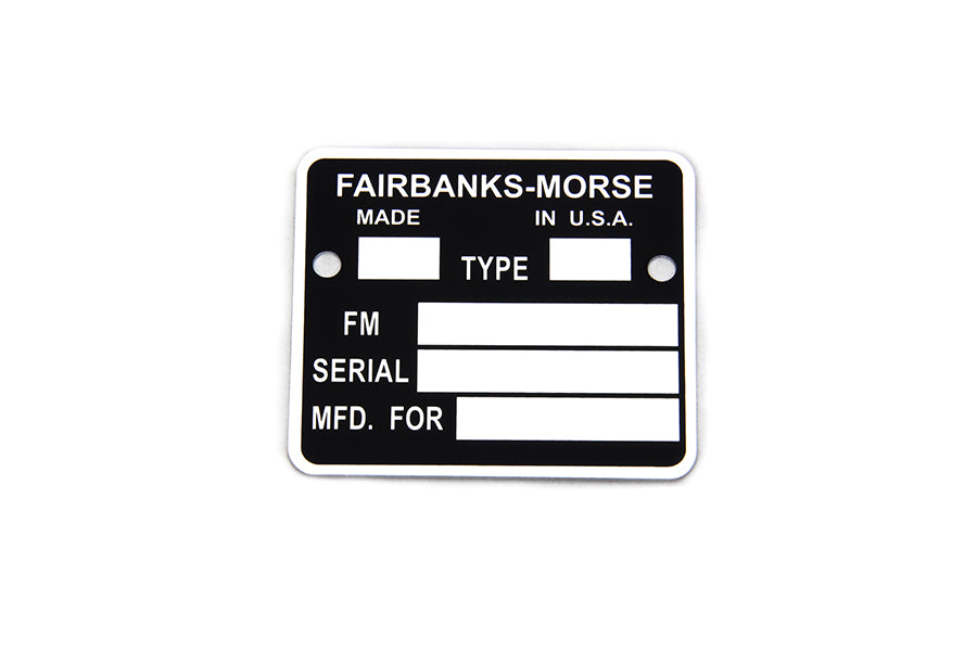 32-1038 - Magneto Name Tag by Volt Tech