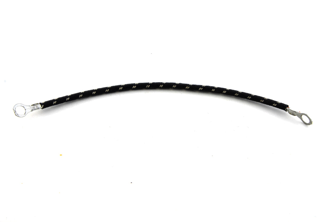 32-1078 - Cloth Covered Battery Ground Wire by V-Twin