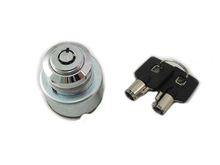 32-1100 - Chrome Ignition Key Switch by Volt Tech