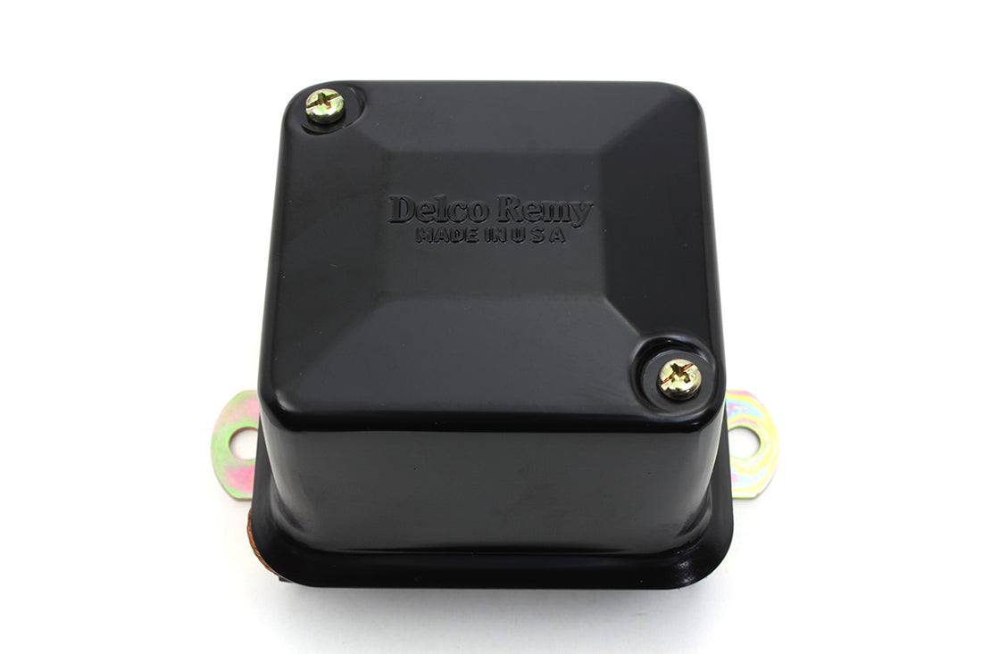 32-1209 - Black 6 Volt Mechanical Regulator by V-Twin