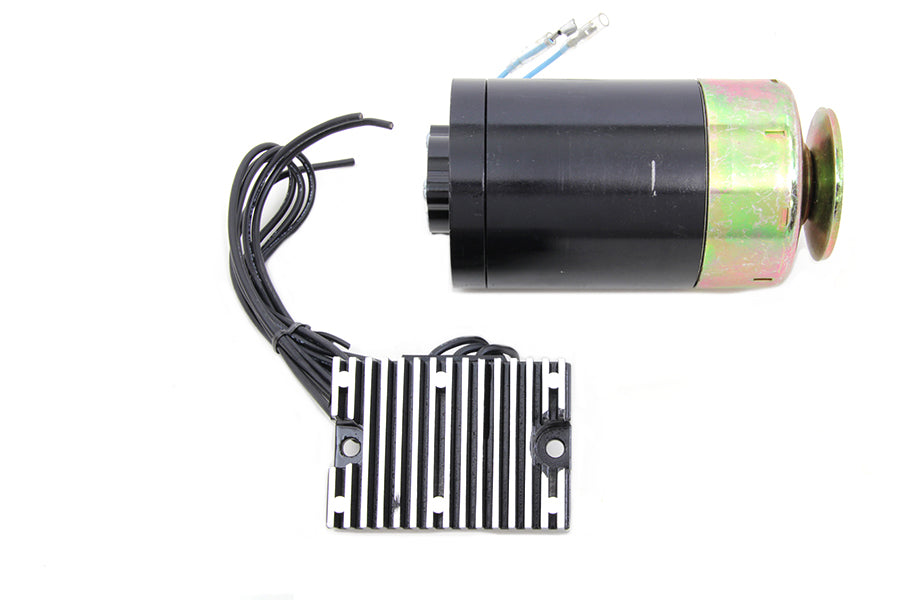 32-1249 - 12 Volt Indian Alternator Black by Volt Tech