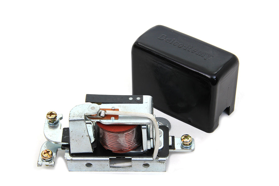 32-1310 - Black Replica 3-Brush Delco Remy Relay by Volt Tech