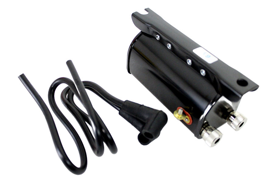 32-1338 - Stock 6 Volt Replica Ignition Coil Black by Volt Tech