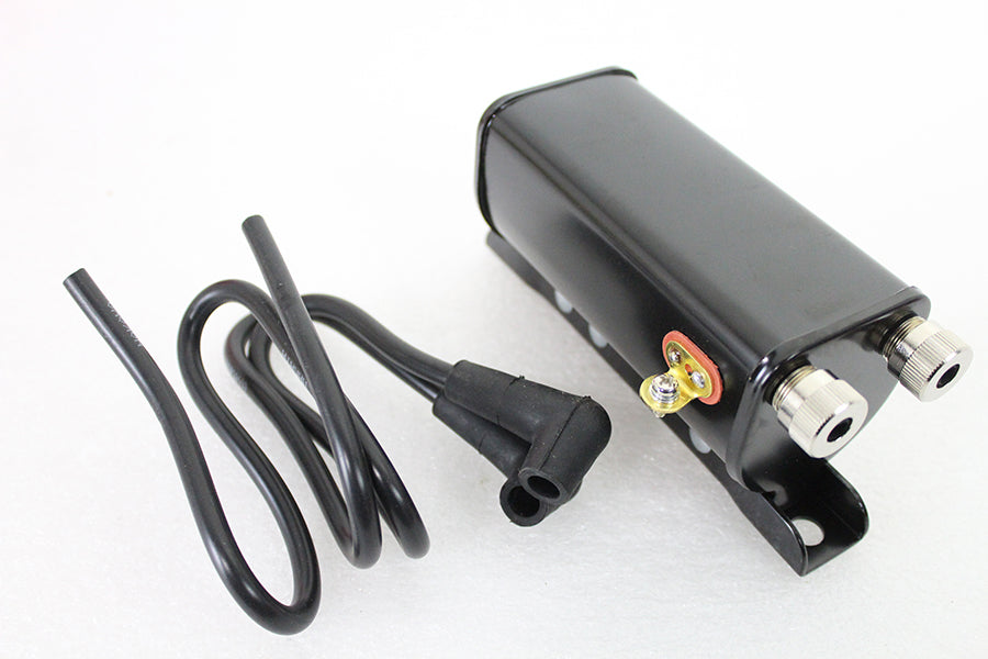 32-1338 - Stock 6 Volt Replica Ignition Coil Black by Volt Tech