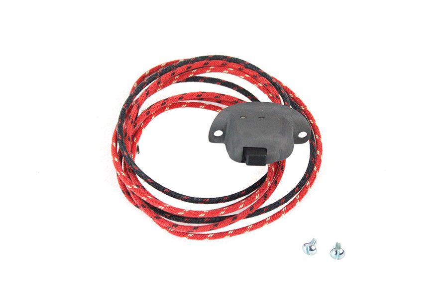 32-1359 - Replica Dimmer Switch Parkerized with Cloth Wires by Volt Tech