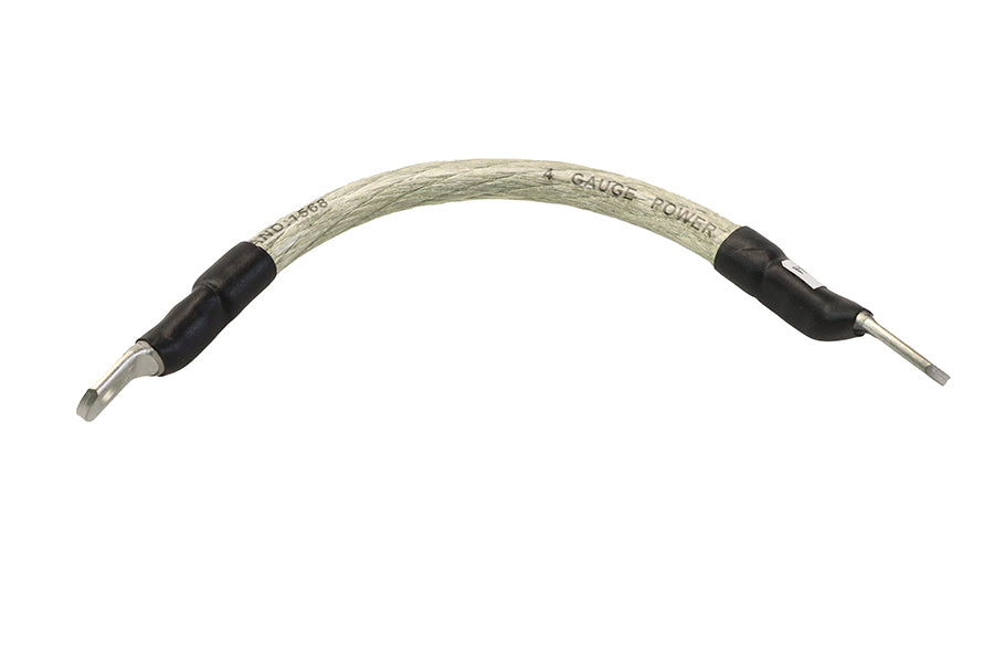 32-1400 - Clear 8 inch Flexible Battery Cable by All Balls Racing