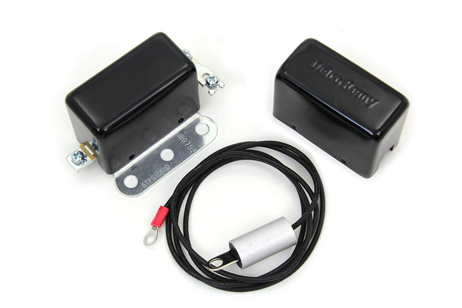 32-1545 - Solid State 6 Volt Relay with Black Cover by Volt Tech