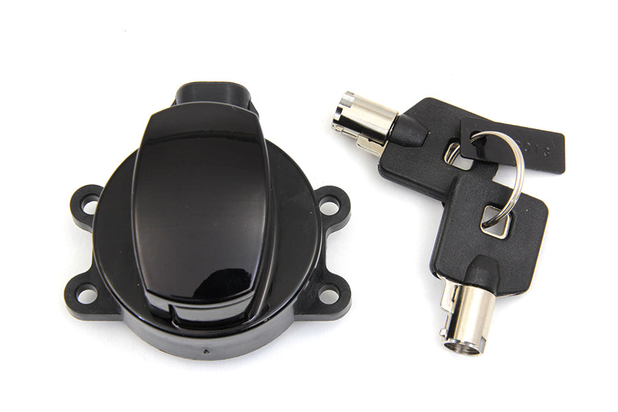 32-1697 - Ignition Key Switch Gloss Black by Volt Tech