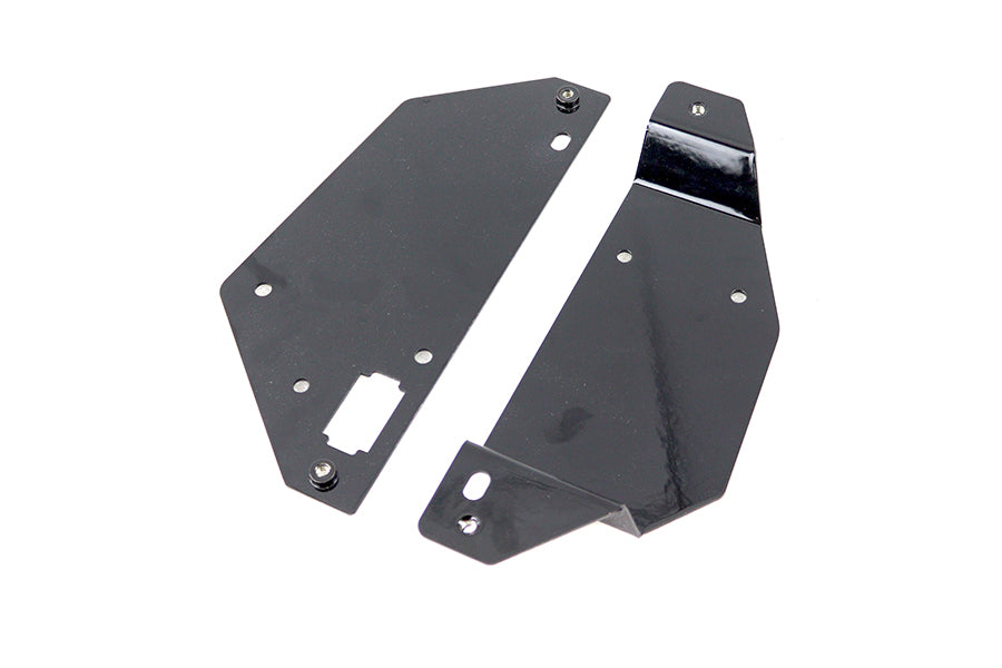 32-1734 - FXR Electrical Panel Set Black by V-Twin